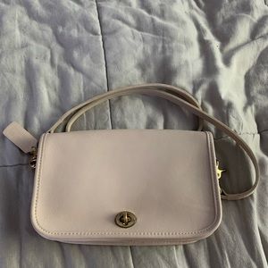 Vintage Coach Penny Pocket in Bone color